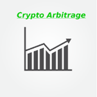 Crypto currency arbitrage. icon