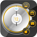 Needle Clock Lock Theme