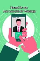Tips for dual 2 account for WhatsApp capture d'écran 2