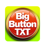 Big Button Text Free أيقونة