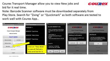 Courex Delivery Manager capture d'écran 1