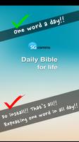 Daily Bible for life Affiche