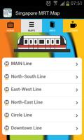 Singapore MRT Map تصوير الشاشة 1