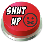 Shut Up Meme Button icono