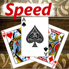 Velocidad Spit juego de cartas icono