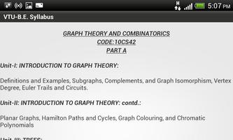 VTU Syllabus (CS/IS IV Sem) पोस्टर