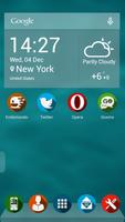 Next Launcher Theme Shado3D capture d'écran 3