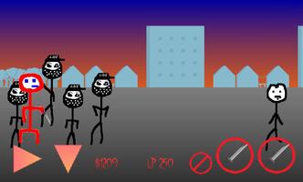 Stickman Fight : Back in Town screenshot 3