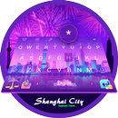 Shanghai City Theme&Emoji Keyboard APK