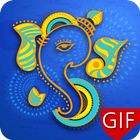 Ganesh Chaturthi GIF 2019 : Lord Ganesha Image-icoon