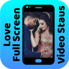 FullScreen Love Video Status for Whatsapp ไอคอน