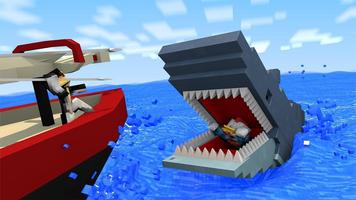 Shark Mod for Minecraft PE Poster