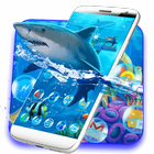 آیکون‌ Aquarium Shark Theme