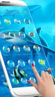 پوستر Aquarium Shark Theme