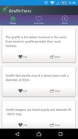 Giraffe Facts تصوير الشاشة 1