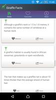 Giraffe Facts স্ক্রিনশট 2
