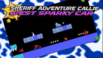 برنامه‌نما Sheriff Adventure Callie-West Sparky Car عکس از صفحه