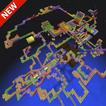 Rainbow map for MCPE
