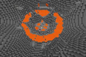 Volcanic Parkour map for MCPE Ekran Görüntüsü 1