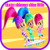 angry shimmer shine skiing APK