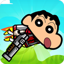Shin Chan Shooter vs Monsters Adventures Games APK