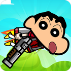 Shin Chan Shooter vs Monsters Adventures Games icon