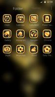 Tema Golden Butterfly screenshot 3