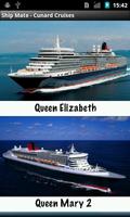 Ship Mate - Cunard Cruises Cartaz