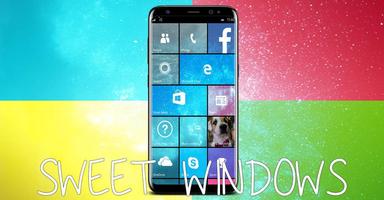 Launcher Theme for Sweet Windows 10 Affiche