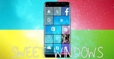 Launcher Theme for Sweet Windows 10 penulis hantaran