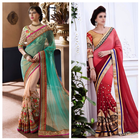 Women Traditional Saree 2017-icoon