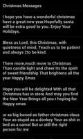 Christmas Greetings SMS screenshot 1