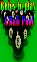 Poster Rules to play 8 Ball Pool