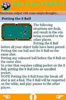 Rules to play 8 Ball Pool capture d'écran 3