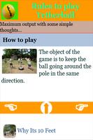 Rules to play Tetherball تصوير الشاشة 3