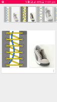 Shoelace knots styles ภาพหน้าจอ 1