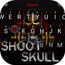 Shoot Skull Theme&Emoji Keyboard APK