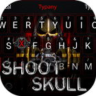 Shoot Skull Theme&Emoji Keyboard आइकन