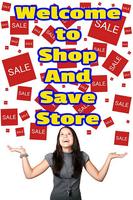 Shop and Save Store plakat