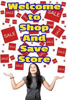 Shop and Save Store الملصق