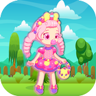 Adventures Shopkins Pink World icône