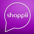 آیکون‌ shoppii, best deals around you