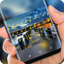 Dawn Dock Keyboard Blue Yellow Sky APK