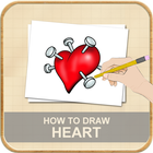 How To Draw Hearts ไอคอน