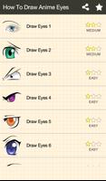 How To Draw Anime Eyes imagem de tela 1