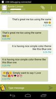 Theme Messaging ภาพหน้าจอ 1