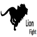 lion fight ícone