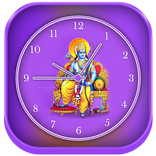 Lord Rama Clock Live Wallpaper