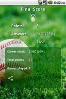 Trivia for MLB screenshot 3