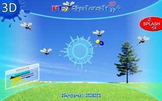 Fly Splash 3D الملصق